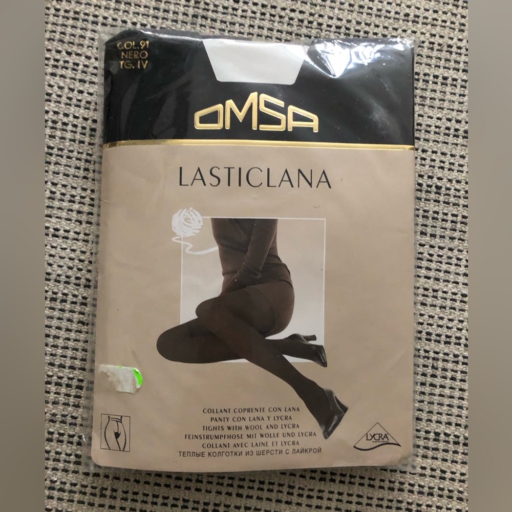 Pantyhose black size L